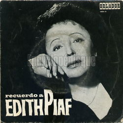 [Pochette de Recuerdo a Edith Piaf (dith PIAF)]