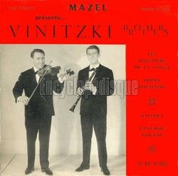 [Pochette de Mazel prsente Vinitzki Brothers (Armand et Maurice VINITZKI)]