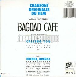 [Pochette de Bagdad caf (B.O.F.  Films ) - verso]