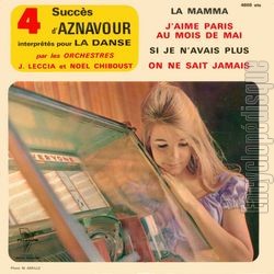 [Pochette de 4 succs d’Aznavour interprts pour la danse (COMPILATION)]