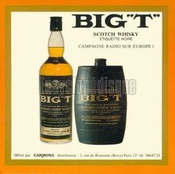[Pochette de Big "T" Scotch whisky (PUBLICIT)]