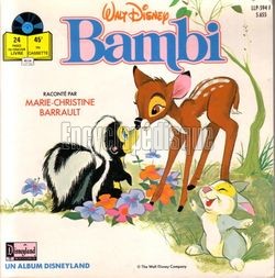 [Pochette de Bambi racont par Marie-Christine Barrault (JEUNESSE)]