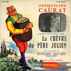 [Pochette de La chvre du Pre Julien (Jacqueline CAURAT)]