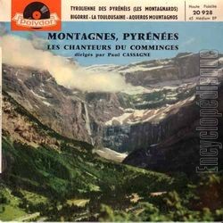 [Pochette de Tyrolienne des Pyrnes (Les montagnards) (Les CHANTEURS DU COMMINGES)]