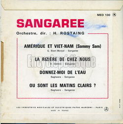 [Pochette de Amrique et Viet-Nam (SANGAREE) - verso]