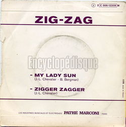 [Pochette de My lady sun (ZIG-ZAG) - verso]