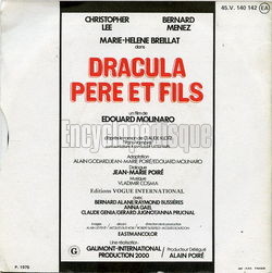 [Pochette de Dracula,  pre et fils (B.O.F.  Films ) - verso]