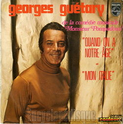 [Pochette de Quand on a notre ge (Georges GUTARY)]