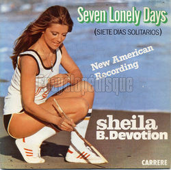 [Pochette de Seven lonely days "Siete dias solitarios" (SHEILA B. DEVOTION)]