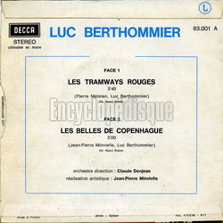 [Pochette de Les tramways rouges (Luc BERTHOMMIER) - verso]