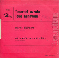 [Pochette de Azzola joue Aznavour (Marcel AZZOLA) - verso]