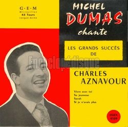 [Pochette de Chante les grands succs de Charles Aznavour (Michel DUMAS)]