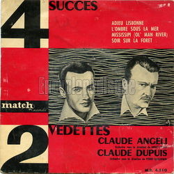 [Pochette de 4 succs, 2 vedettes "Claude Angeli - Claude Dupuis" (COMPILATION)]
