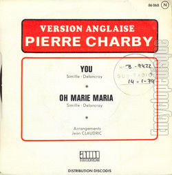 [Pochette de You (version anglaise) (Pierre CHARBY) - verso]