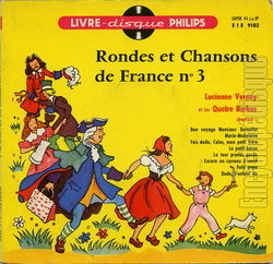 [Pochette de Rondes et chansons de France n 3 (RONDES et CHANSONS de FRANCE)]