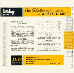 [Pochette de Whisky A Gogo - nouvelle sélection (COMPILATION) - verso]