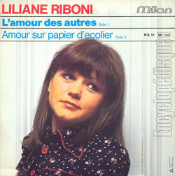 [Pochette de L’amour des autres (Liliane RIBONI) - verso]