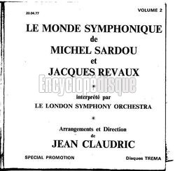 [Pochette de Le monde symphonique de Michel Sardou et Jacques Revaux (Vol.2) (Michel SARDOU)]