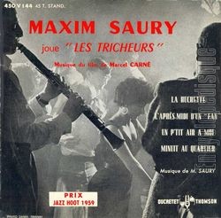 [Pochette de Les tricheurs (Maxim SAURY)]