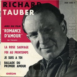 [Pochette de Airs du film "Romance d’amour" (Richard TAUBER)]