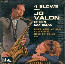 [Pochette de 4 slows par Jo Valon et son sax relax (Jo VALON)]