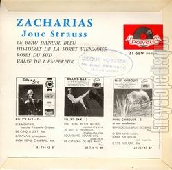 [Pochette de Zacharias joue Strauss - N°1 (Helmut ZACHARIAS) - verso]