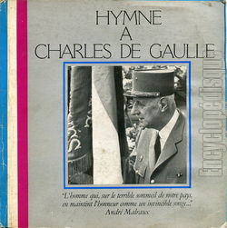 [Pochette de Hymne  Charles de Gaulle (Claude CORIDUN)]