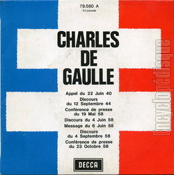 [Pochette de Charles de Gaulle - discours (DOCUMENT)]