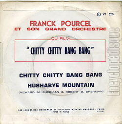 [Pochette de Chitty chitty bang bang (Franck POURCEL) - verso]