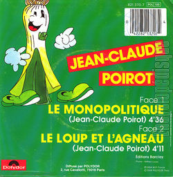 [Pochette de Le Monopolitique (Jean-Claude POIROT) - verso]