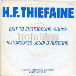 [Pochette de Exit to Chatagoune-goune / Autoroutes jeudi d’automne (Hubert-Flix THIFAINE)]