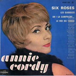 [Pochette de Six roses (Annie CORDY)]