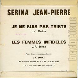 [Pochette de Les femmes infidles (Jean-Pierre SERINA) - verso]