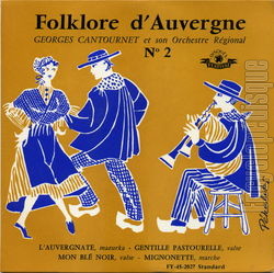 [Pochette de Folklore d’Auvergne N 2 (Georges CANTOURNET)]