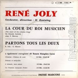 [Pochette de La cour du roi musicien (Ren JOLY) - verso]