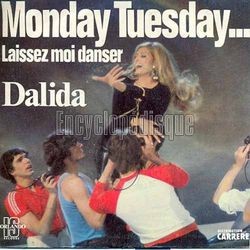 [Pochette de Monday Tuesday… Laissez-moi danser (DALIDA)]
