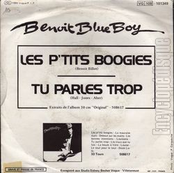 [Pochette de Les p’tits boogies (BENOIT BLUE BOY) - verso]