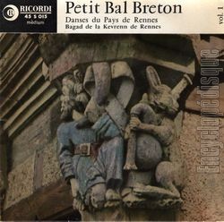 [Pochette de Petit bal breton (Vol.1) (BAGAD de la KEVRENN DE RENNES)]