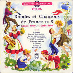 [Pochette de Rondes et chansons de France N° 8 (RONDES et CHANSONS de FRANCE)]