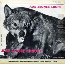 [Pochette de Aux jeunes loups (Jean-Claude ANNOUX) - verso]