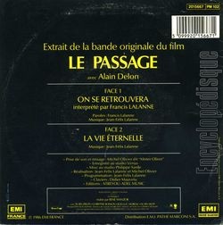 [Pochette de Le Passage (B.O.F.  Films ) - verso]