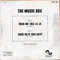 [Pochette de Rock me sha la la (The MUSIC BOX) - verso]