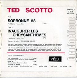 [Pochette de Sorbonne 68 (Ted SCOTTO) - verso]