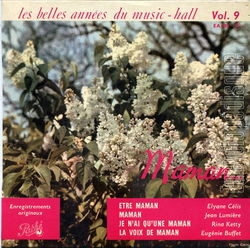 [Pochette de Les belles annes du music-hall vol.9 (COMPILATION)]