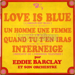 [Pochette de Love is blue (Eddie BARCLAY)]