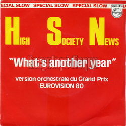 [Pochette de What’s another year (HIGH SOCIETY NEWS)]