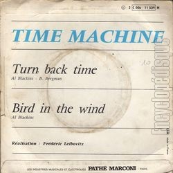 [Pochette de Turn back time (TIME MACHINE) - verso]