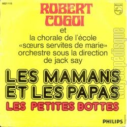[Pochette de Les mamans et les papas (Robert COGOI) - verso]