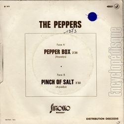 [Pochette de Pepper box (The PEPPERS) - verso]