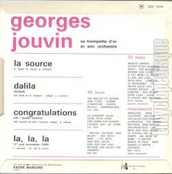 [Pochette de Eurovision 68 (Georges JOUVIN) - verso]